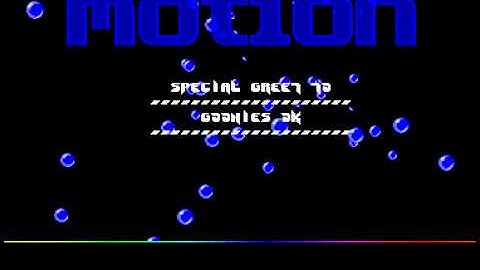 Motion - Dick Tracy - Amiga Cracktro
