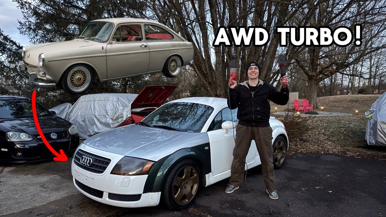 Chassis Swapping a Volkswagen Type 3 onto a Audi TT (But it Has to Run First)