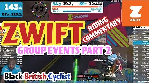 Zwift Getting Started in Group Event Tips Part 2