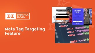 Hello Bar Meta Tag Targeting Feature