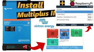 Victron Multiplus II with Raspberryi Pi 4 and VenusOS | Installation