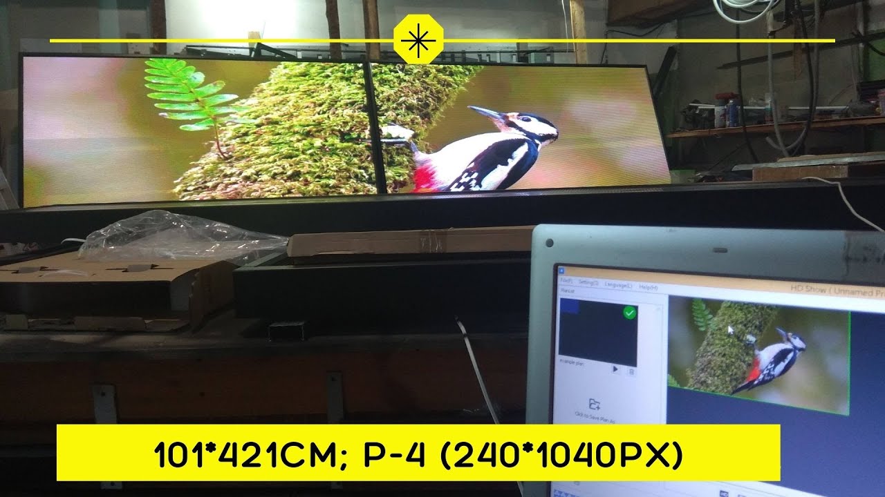 Светодиодный экран, синхронное воспроизведение, мощный видеопроцессор 2 в 1, 2LAN, DVI, HDMI, CVBS