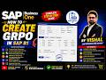 SAP B1 GRPO Tutorial Create Goods Receipt PO in SAP Business One || CLASS 18