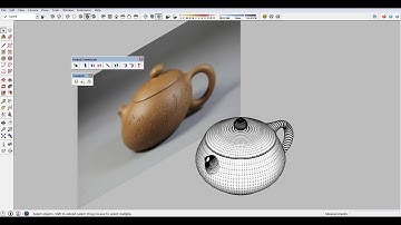 Modeling teapot in Sketchup