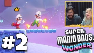 BEST Multiplayer Mario Game EVER!! | Super Mario Wonder | Co Op Gameplay Part 2 - Petal Isles