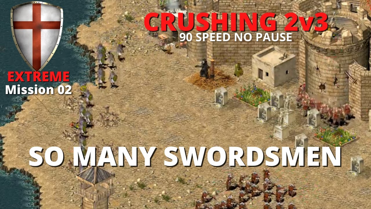 02. Bird in Flight - Stronghold Crusader Extreme HD Trail [75 SPEED NO PAUSE]