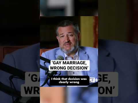 #Texas Senator #TedCruz says the #SupremeCourt made the wrong decision in legalizing #gaymarriage