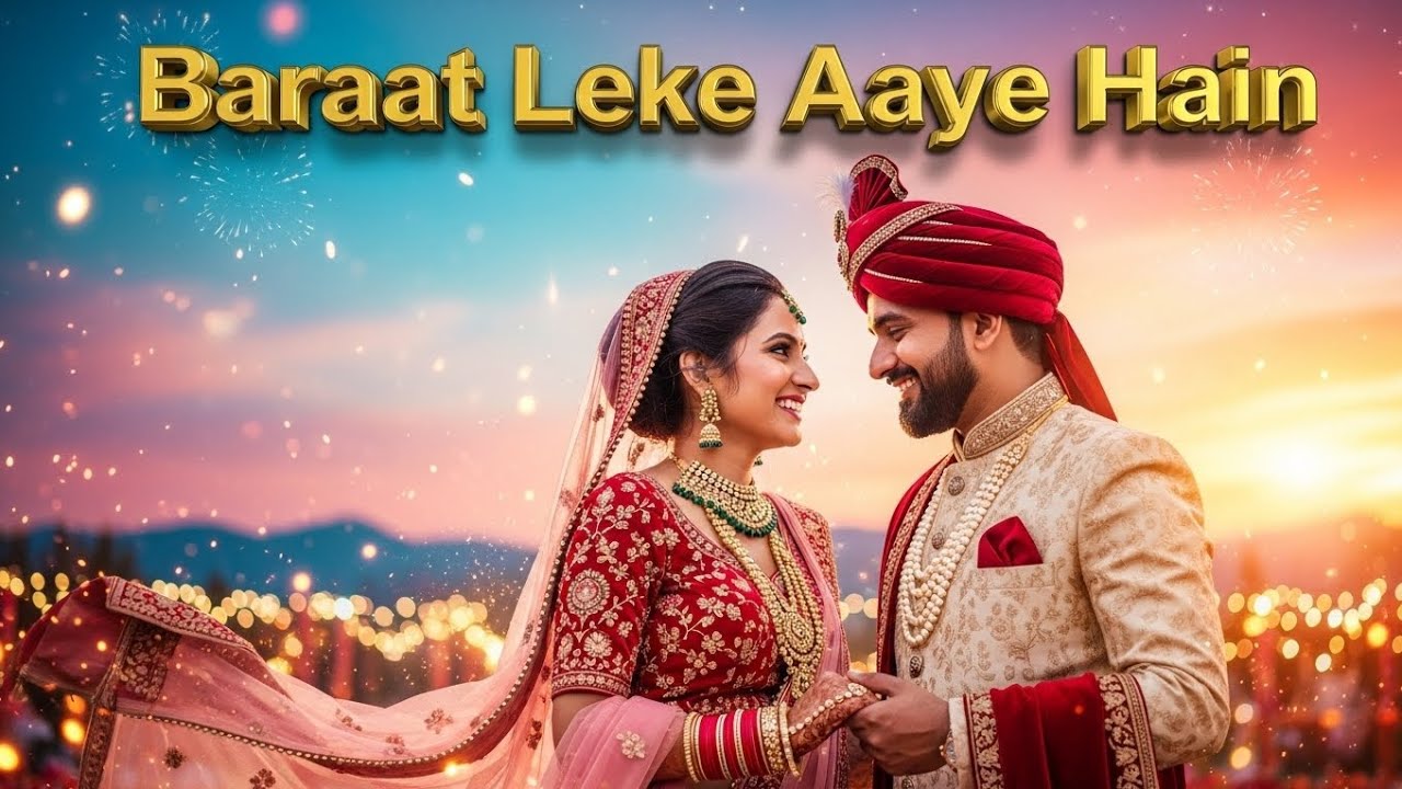 Baraat Leke Aaye Hain | Romantic Hindi Wedding Song 2025 | Baraat Dance Song