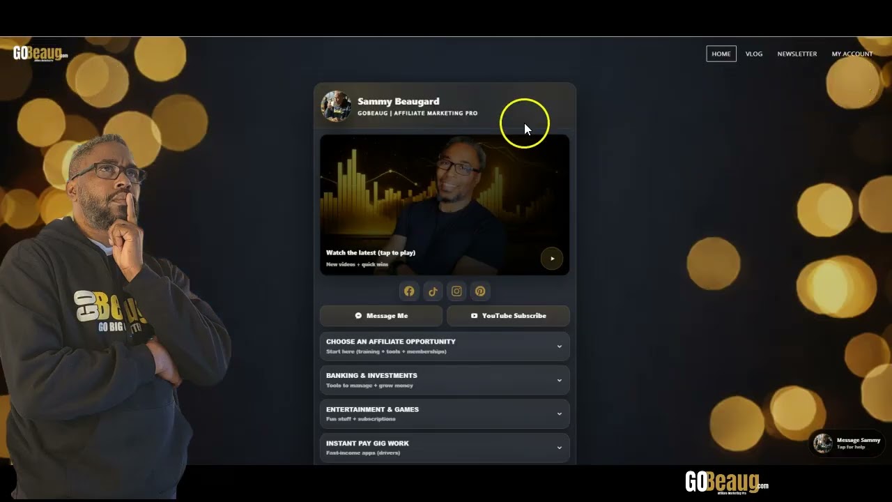 Global Domains International Free Mini Website Training