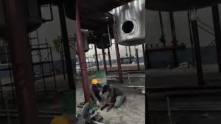 Solvent Extraction Plant Erection @ MAHARASTRA #curcumin #mechotech #solventextraction  #oleoresin 