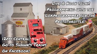 Programming My Rapido Locomotives with the Lokprogrammer for the Protothrottle