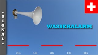 Sirenensignal Wasseralarm Schweiz At 150200