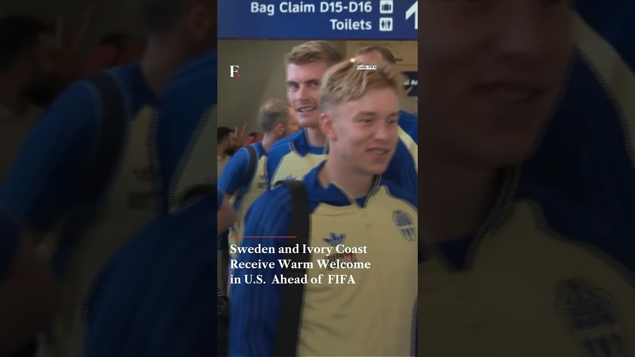 Sweden, Ivory Coast Arrive in U.S. Ahead of FIFA World Cup 2026 | Firstpost News | N18G