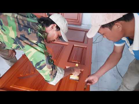 Video Chuyên sơn cửa sắt giã ghỗ cực đẹp - youtube