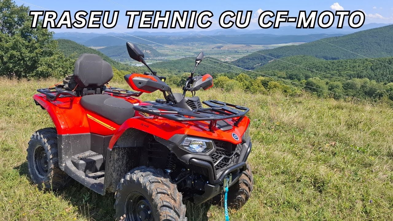 🚩Off-road nebun pe dealuri | CF Moto 520L 2025