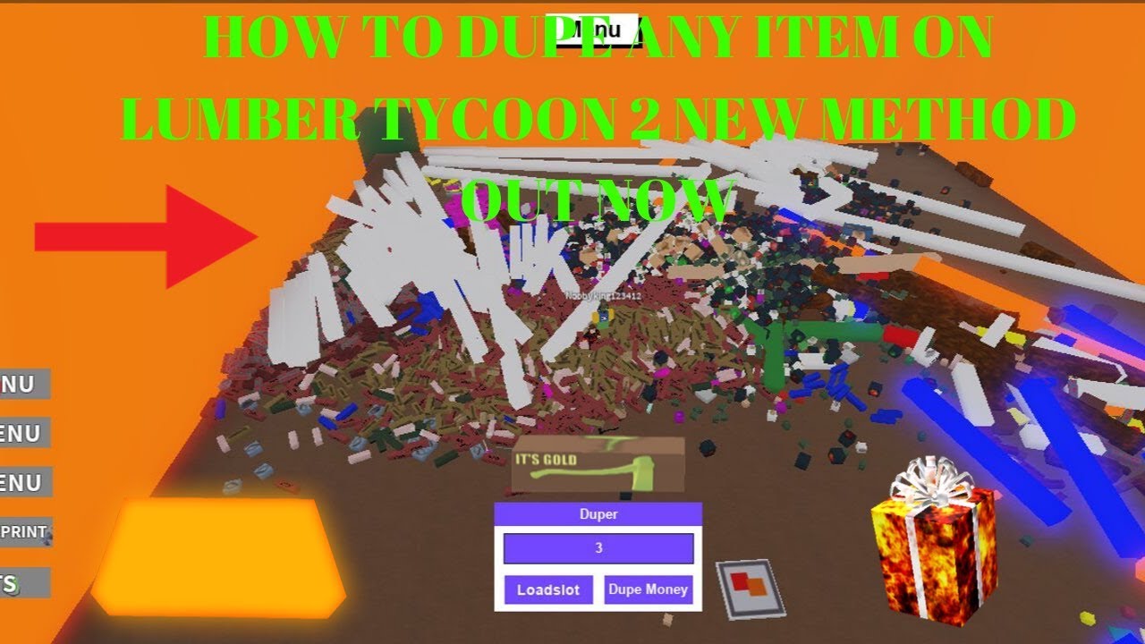 How To Dupe Any Item In Lumber Tycoon 2 New Op Gui Out Now New Updated Method Out Now For Roblox Youtube - not patched how to dupe stuffitems in lumber tycoon 2 roblox