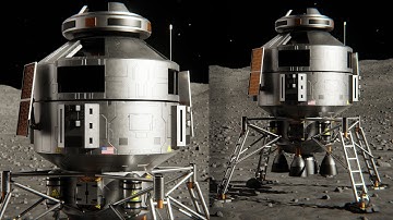 Sci-Fi Lunar Lander (Blender Tutorial Trailer)