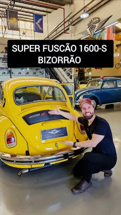 ✨ O lendário Fusca 1600S está quase pronto!Estamos na reta final da montagem desse Bizorrão! ❤️💛✨️🇧🇷