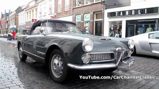Alfa Romeo 2000 Touring Spider Lovely sound + drive by!! 1080p HD