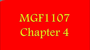 MGF1107-Chapter-4 Russian Peasant Method of Multiplication