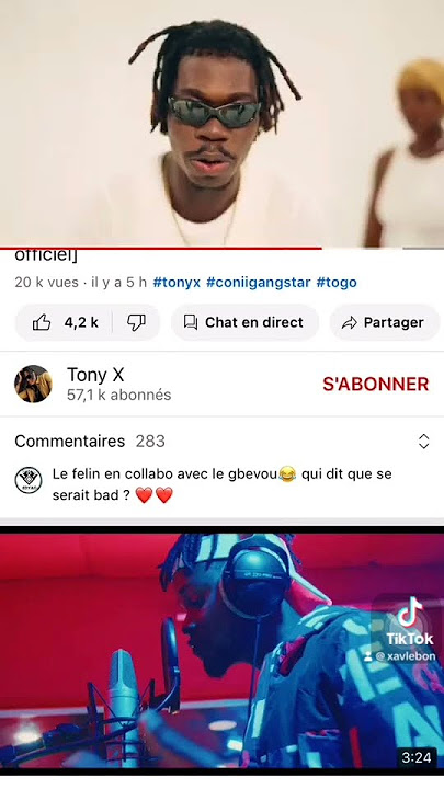Tony x ft Conii Gangstar-sika [clip officiel]