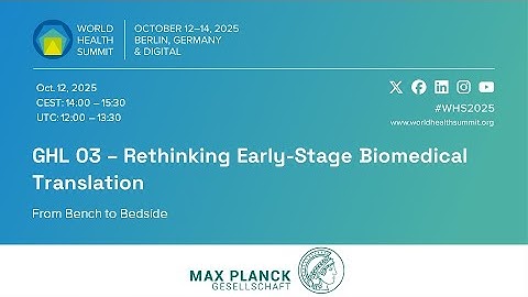 Rethinking Early-Stage Biomedical Translation | GHL 03