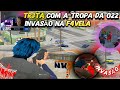 TROCAÇÃO COM A 022😱 | TROPA DA 022 INVADIRAM A F4VELA DA TURQUIA COM CONTIGENTE CERCARAM A F4VELA😱