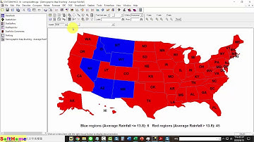 223 Demographic Map Brushing 人口統計刷新圖