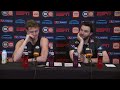 Jacob Chance and Luke Travers press conference vs Perth Wildcats - Round 6, NBL27