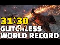 GLITCHLESS Sekiro Speedrun in 31:30 (Former World Record)