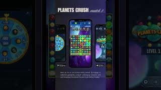 Planets Crush Match 3 [NICMIT games] screenshot 1