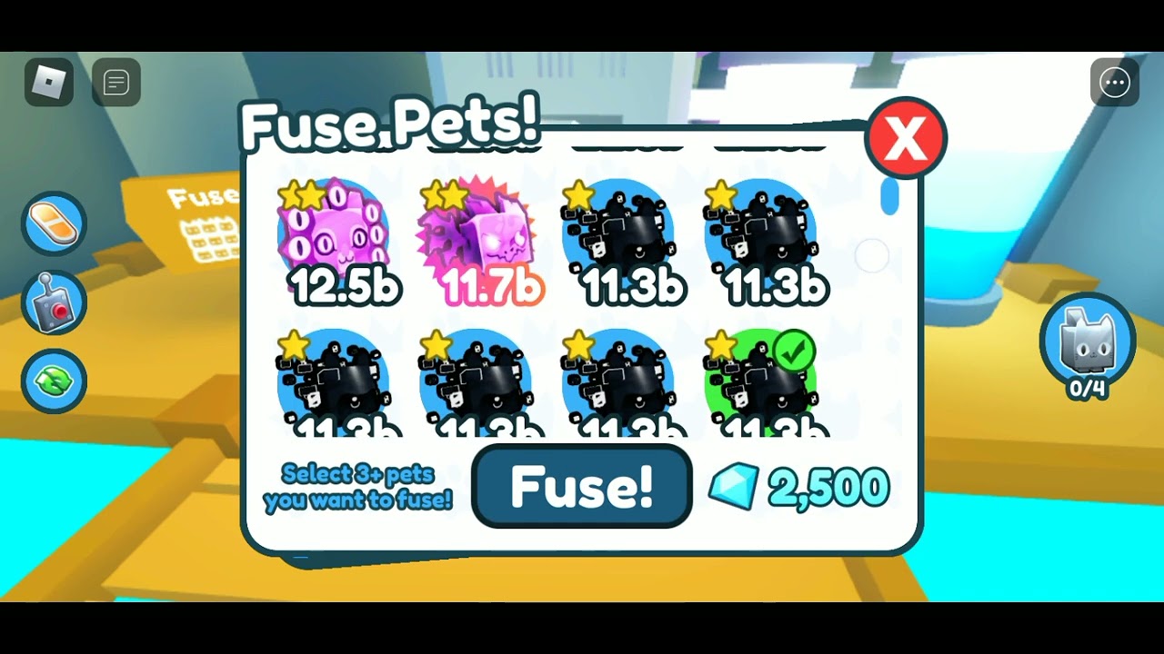 Fusing Method For *NEW* Legendary Unicorn! - Pet Simulator x Roblox