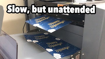 Duplo cutting is slow, but automated - vlog 125 - Print Shop Updates