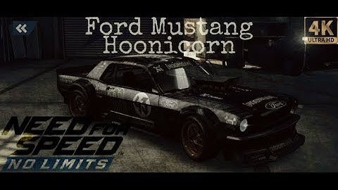 FORD Mustang Hoonicorn - NFS No Limits (4K)