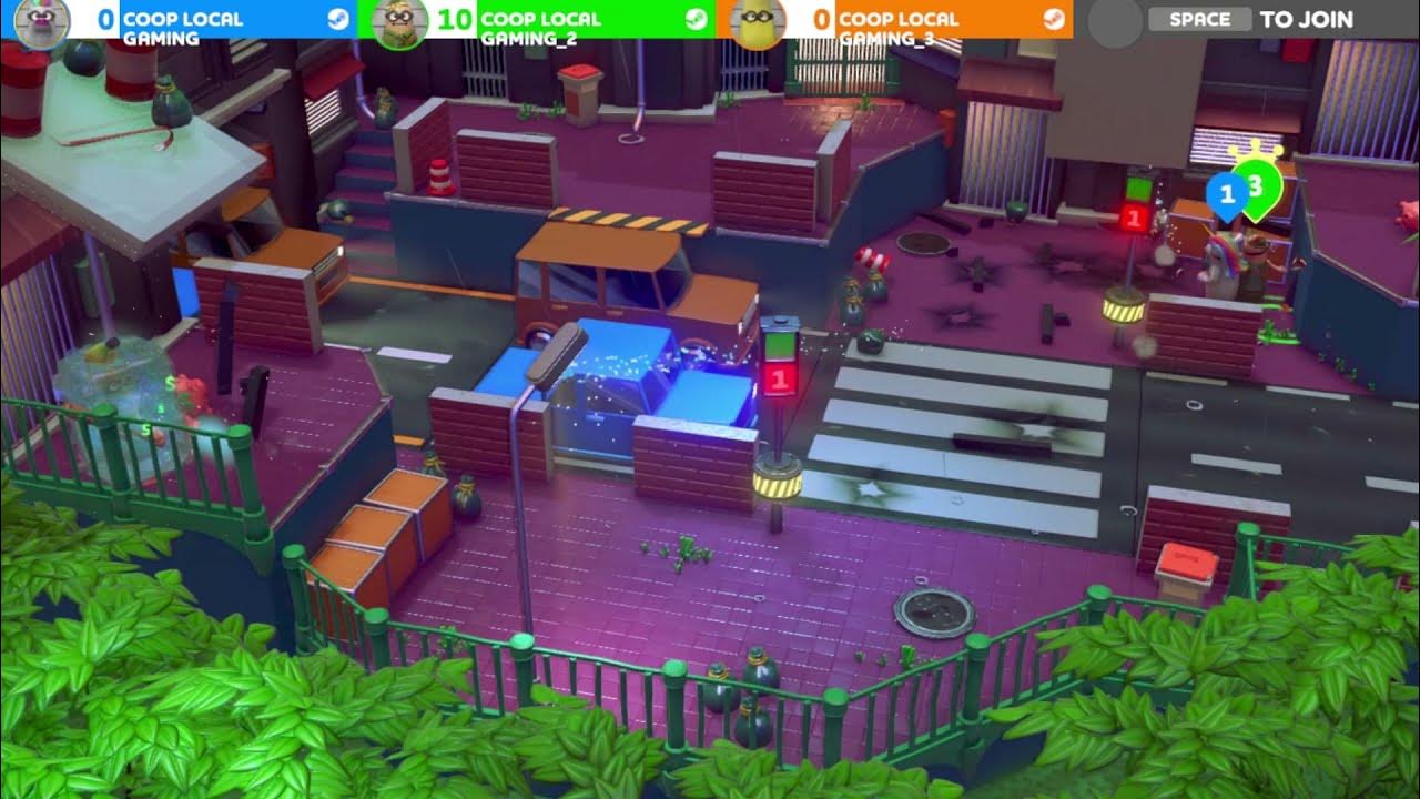 Rubber Bandits Multiplayer Local Versus [Gameplay 8] YouTube