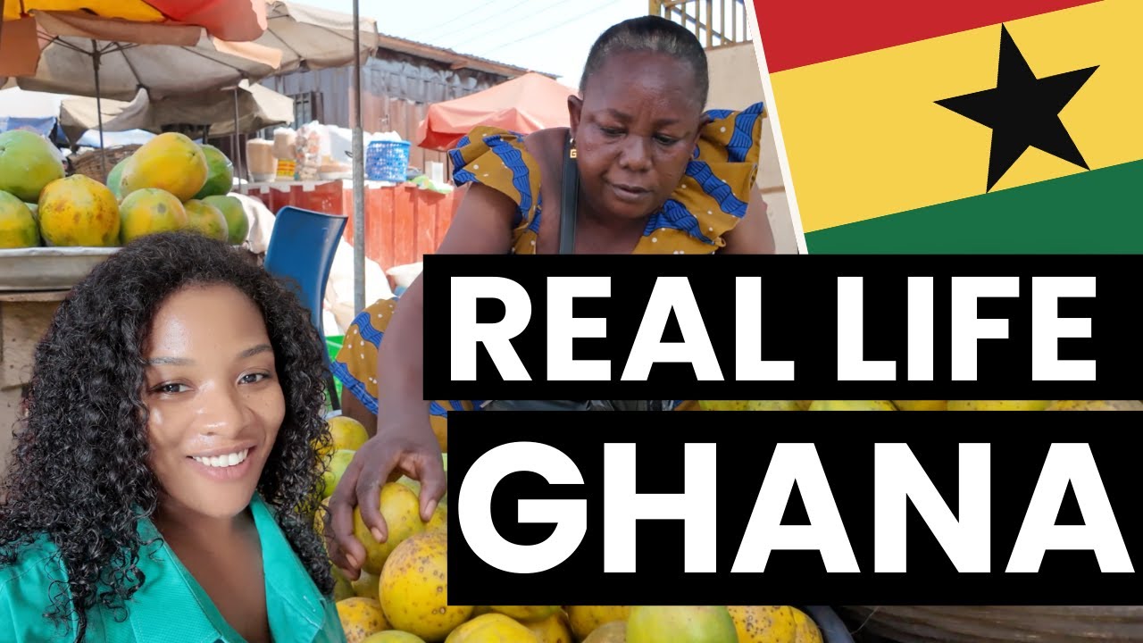 Madina Market Accra 🇬🇭 | A Real Look at Daily Life & Food Shopping in Ghana | Ghana Vlog