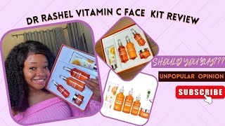 DR RASHEL VITAMIN C COMPLETE 5  SET |BRIGHTENING AND ANTI AGING| FACE SERUM| ESSENCE TONER| REVIEW