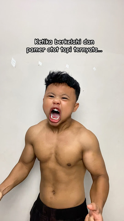 Ketika berkelahi dan pamer otot tapi ternyata #ardikatamps #comedy