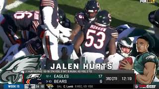 Jalen Hurts Beautiful Deep Ball To Aj Brown & Qb Sneak For Td