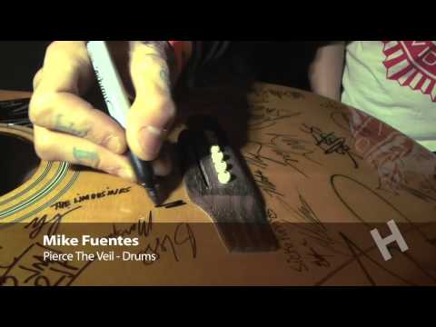 springfield/columbia:-pierce-the-veil-guitar-signing---houlihan's-+-vh1-save-the-music-foundation