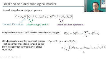 Universal topological marker