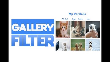 How to Create a Isotope Filter | Portfolio Gallery Filter | HTML5 CSS3 Bootstrap jQuery Tutorial