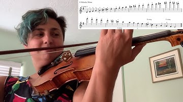 Three Octave E minor Scale Violin