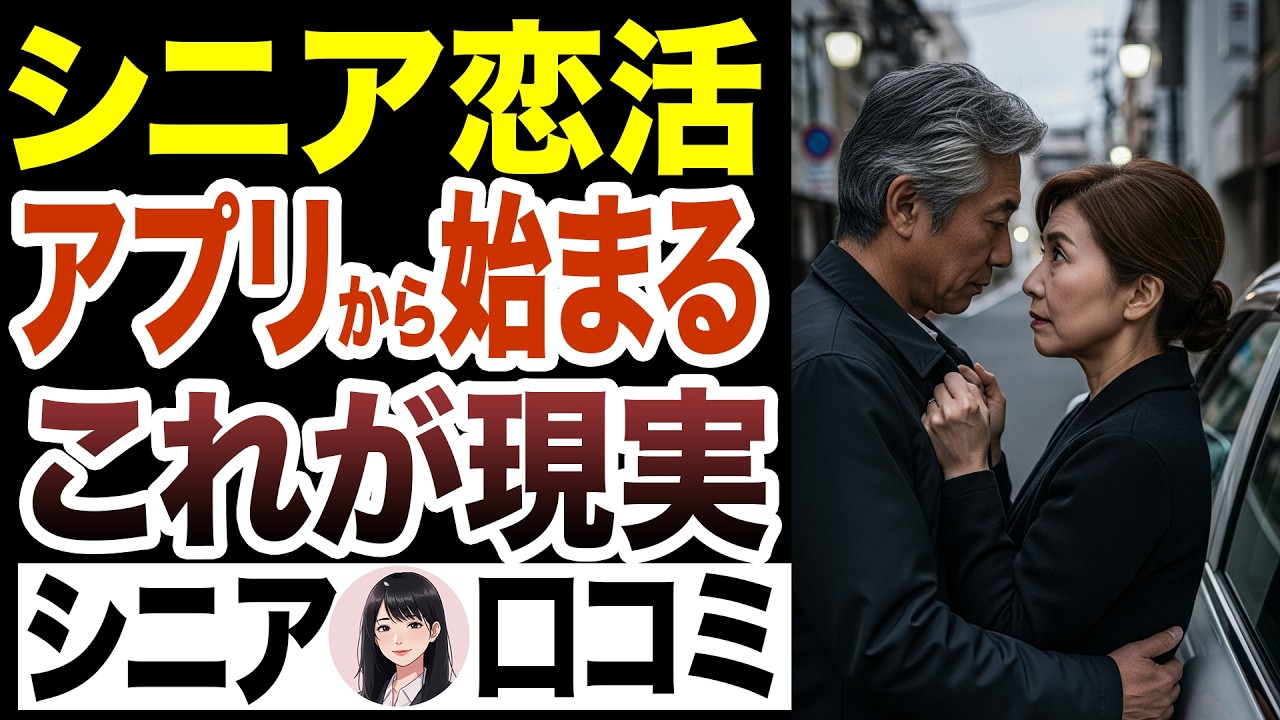 【シニア恋愛】マッチングアプリ恋活・婚活の光と影！どの婚活があなたにあう？？口コミ【中高年マチアプ/シニア婚活】