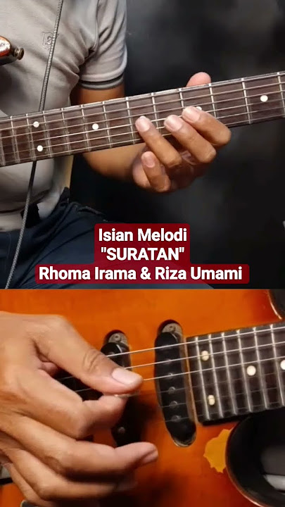 Isian Melodi SURATAN Rhoma Irama - Riza Umami ‼️mudah dipahami ✅