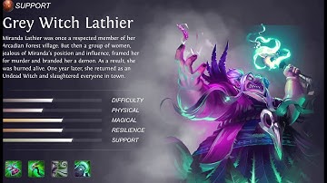 IOS: HEROES OF ORDER AND CHAOS(GREY WITCH)