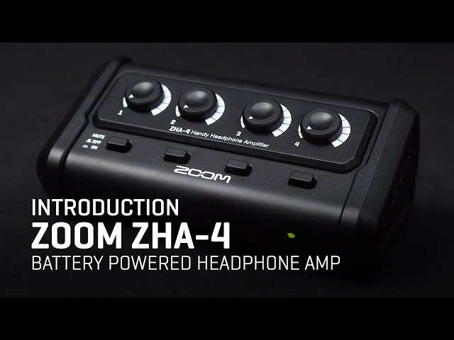 Підсилювач для навушників Zoom ZHA-4