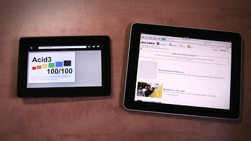 BlackBerry PlayBook and iPad Comparison: Web Fidelity