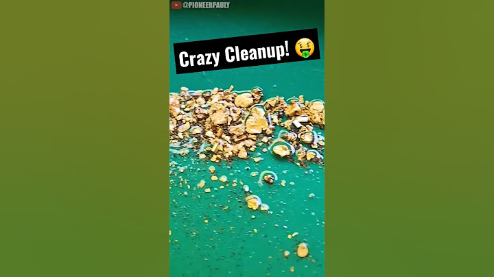 Crazy Gold Cleanup!!
