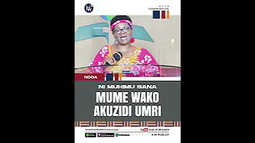 Oa Uliyemzidi Umri Mwanaume Tunashauri Awe Mkubwa Katika Semina Hii Ya Uchumba Deborah Urio 